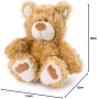 NICI- Ramccoon Suave Juguete 25 cm, Niños y Bebés – Esponjoso Relleno de Mapache para Jugar, Abrazar y Coleccionar – Acogedores