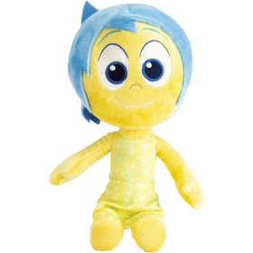 Simba Peluche Alegría de la película de Pixar del Revés 25cm. Licencia Disney 100% Original, Apto para Todas Las Edades