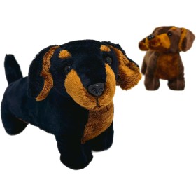 PMS - Peluche de Perro (30 cm, Salchicha de Salchicha, Color Aleatorio enviado)