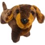 PMS - Peluche de Perro (30 cm, Salchicha de Salchicha, Color Aleatorio enviado)
