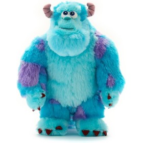 Disney Store Oficial Peluche Pequeño Sulley, Monstruos S.A., 24 cm, Figura de Personaje con Garras de Fieltro y Cuernos