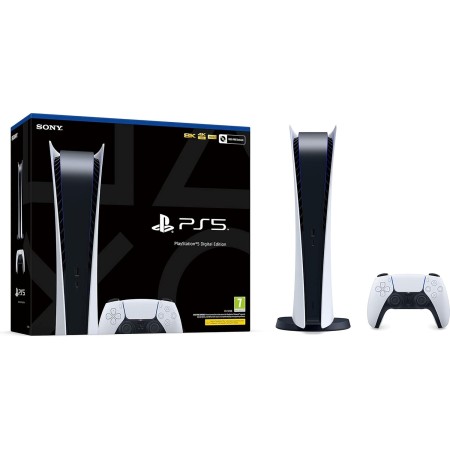 Playtation 5 Digital Edition PS.5 Consola (Disco*Free)- U Deal