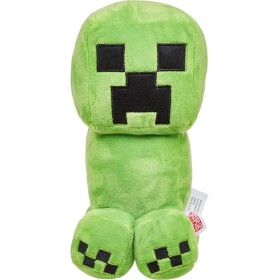 Mattel Minecraft Peluche Creeper 20 cm, juguete para niños y niñas +3 años (HBN40)