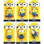 Play by Play Minions Rise of Gru Minions - Peluche de los Minions (Bob, Otto, Kevin, Stuart, Dave con ojos de PVC, 30 cm)