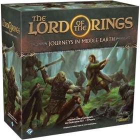 Fantasy Flight Games , Lord of the Rings: Journeys in Middle-Earth , Board Game , Ages 14+ , 1-5 Players , 60-120 Minute Playing
