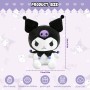 Kuromi Figura de Peluche, Muñeca Animada, Juguete de Dibujos - Regalos para Niños y Niñas