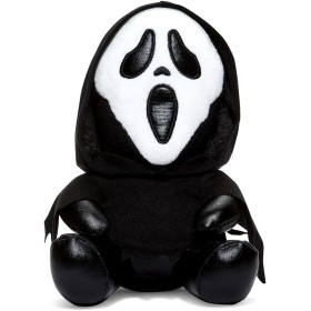 Peluche Kidrobot Ghostface Scream, Muñeco de Peluche, 20 cm, Plush para regalar, cumpleaños, coleccionista y navidad