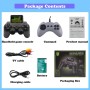 Arespark Consola de Juegos Retro, Pantalla de 3 Pulgadas Videoconsola Retro con 2 Gamepads, Consola Retro Portatil con Salida de