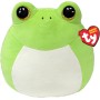 Ty Beanie Bellies-Peluche Snapper Rana 15 cm-TY41052, TY41052, Verde, Amarillo, Small