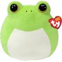 Ty Beanie Bellies-Peluche Snapper Rana 15 cm-TY41052, TY41052, Verde, Amarillo, Small