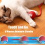 Juguete Interactivo para Gatos y Perros, 2025 New Juguete Eléctrico con Carga USB, Tres Modos de Trabajo, 360° Smart Automatic