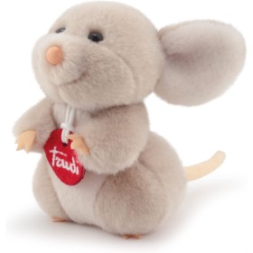 Trudi Trudino Ratón Peluche pequeño Cumple de Peluche. | 13x14x14cm Taglia XS | Trudini Classic | Modelo 51284