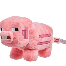 Mattel Minecraft Peluche básico de Personaje, Juguetes Coleccionable inspirados en el Videojuego, para niños, niñas y Fans a