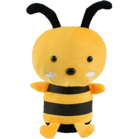 Kikuo Abeja Peluche Abeja, Bee Plushie, 20cm Lindo Bee Plush, Peluches Grandes para Hombres, Mujeres y Niños para Dormir, Cojín,