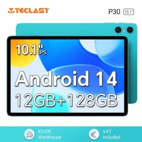 Teclast P30 Android 14 Tablet, UniSoc T606 Octa Core, 10.1 "IPS, MAX 1