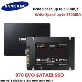 SAMSUNG 870 EVO SSD SATAIII MLC disco interno de estado sólido 2,5 ''H