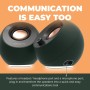 Creative Labs Pebble 4.4W blanco altavoz - Altavoces (2.0 canales, Alámbrico, 3,5 mm, 4,4 W, 100 - 17000 Hz, blanco)