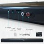 Barra de sonido estéreo para cine en casa, altavoces con Bluetooth 5,3