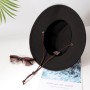 DRESHOW Mujeres Sombrero de Panamá Sombreros de Paja Sombrero de Verano Sombrero de Playa Fedora Sombrero de ala Ancha Sombrero