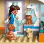 LEGO Friends Caballo y Clínica Veterinaria de Mascotas con Animales de Juguete (Caballo, Gata, Perros), Regalo para Niñas de 7