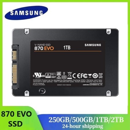 Samsung 870 EVO SATA III SSD 1TB 2,5” Unidad de estado sólido interna 