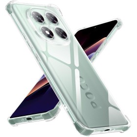 Yohii Funda para Xiaomi Poco X7 5G / Funda Xiaomi Redmi Note 14 Pro 5G (No para 4G), Transparente Carcasa Protectora Antigolpes