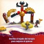 LEGO Ninjago Pack de Combate: Spinjitzu del Dragón de Juguete, Set de Peonza con 2 Minifiguras y Armas Ninja, Juguetes de
