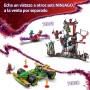 LEGO Ninjago Pack de Combate: Spinjitzu del Dragón de Juguete, Set de Peonza con 2 Minifiguras y Armas Ninja, Juguetes de