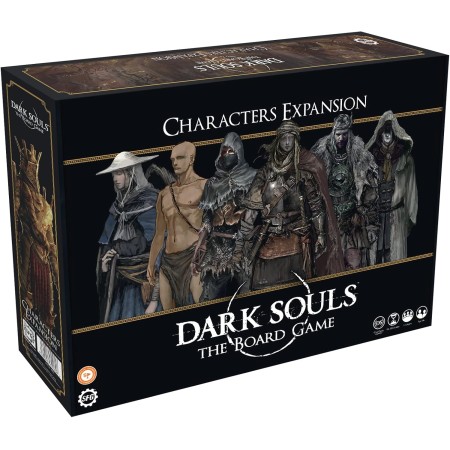 Steamforged Games | Dark Souls: The Board Game | Characters Expansion | For 1 to 3 Players Ages 14+ | Game in English