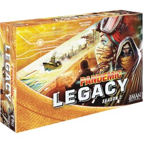 Z-Man Games , Pandemic Legacy Season 2 Yellow Edition, Board Game, Ages 13+, For 2 to 4 Players, 60 Minutes Playing Time