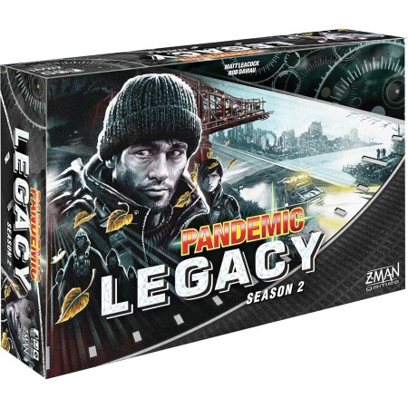 Z-Man Games , Pandemic Legacy Season 2 Yellow Edition, Board Game, Ages 13+, For 2 to 4 Players, 60 Minutes Playing Time