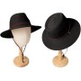 DRESHOW Mujeres Sombrero de Panamá Sombreros de Paja Sombrero de Verano Sombrero de Playa Fedora Sombrero de ala Ancha Sombrero