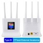 Enrutador TIANJIE-WIFI 4G de alta velocidad, antena externa LTE FDD TD