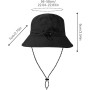 FYting Bucket Hat,Sombrero Mujer Verano,Gorro Pescador Hombre,Resistente A la Lluvia |Protector Solar |Secado Rápido |Sombrero