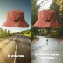 FYting Bucket Hat,Sombrero Mujer Verano,Gorro Pescador Hombre,Resistente A la Lluvia |Protector Solar |Secado Rápido |Sombrero