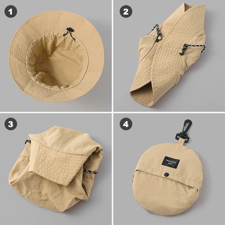 FYting Bucket Hat,Sombrero Mujer Verano,Gorro Pescador Hombre,Resistente A la Lluvia |Protector Solar |Secado Rápido |Sombrero