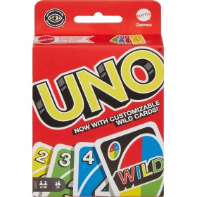 Mattel Games UNO, juego de cartas (42003) - [versión inglesa]