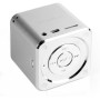 Altavoz portátil MusicMan Mini Soundstation - Reproductor de MP3, USB, soporte de tarjetas MicroSD, batería recargable de 5