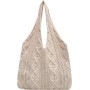 JSTHHTT Bolso De Hombro De Punto Para Mujer, Bolso de Playa de Malla, Grande para Playa, Bolsa de Ganchillo, Bolso Informal