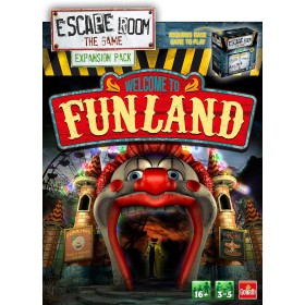 Goliath Paquete de expansión Escape Room The Game: Bienvenido a Funland Games | Juego Familiar | para Mayores de 16 años | para