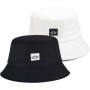 SEFIRST 2 Piezas Gorro Pescador Hombre Mujer, Bucket Hat Algodón Plegable Sombrero de Cubo Verano Sombrero de Pesca Sombrero de