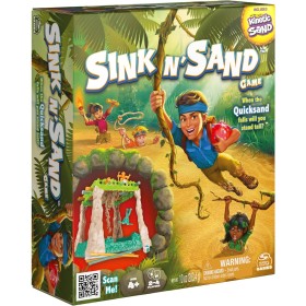 Sink N’ Sand, Quicksand Kids Board Game with Kinetic Sand for Sensory Fun and Learning – Easy Toy Gift Idea, for Preschoolers