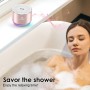 Xleader Actualizar Altavoces Bluetooth Resistente al Agua ip67 Altavoces Inalámbricos Portátiles con luz led RGB, con Radiadores