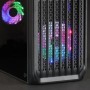 Mars Gaming MC-S2, Caja PC Gaming Compacta Micro-ATX, Rejilla Frontal,