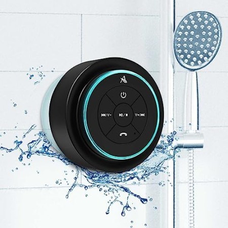Xleader Versión Actualizada Altavoz de Ducha Bluetooth Certificación Hermética ipx7 Regalo Festivo para Niñas Niños Hombres