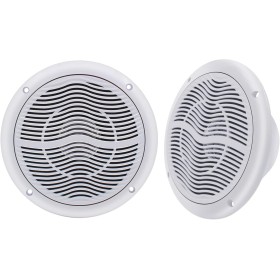 Herdio Altavoces de Techo de 6,5 Pulgadas y 120 vatios, Altavoces Marinos de Sonido estéreo de 2 vías Impermeables para