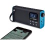 Radio FM portátil 3 en 1, Altavoz Bluetooth, Batería Recargable y Reproductor de Audio Desde Tarjeta Micro SD. Smart Radio de