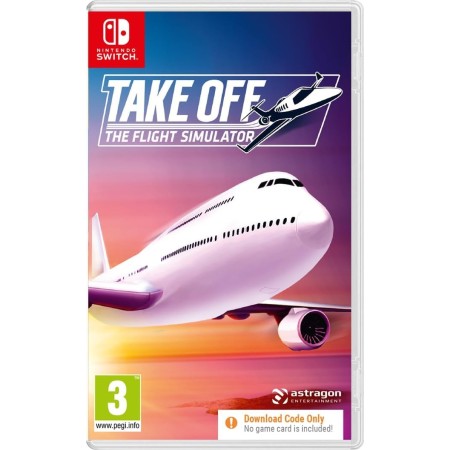 Take Off - The Flight Simulator Videojuego para Nintendo Switch, Código en la Caja