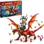 Lego Ninjago Dragón Fuente del Movimiento de Juguete, Juego Ninja de Aventuras y Lucha con 6 Minifiguras Inc. Kai y Espada