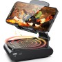 Rolgno Altavoz Bluetooth Inalambrico con Soporte Movil, Antideslizante & Sonido Envolvente HD, Altavoz Bluetooth Portatil &